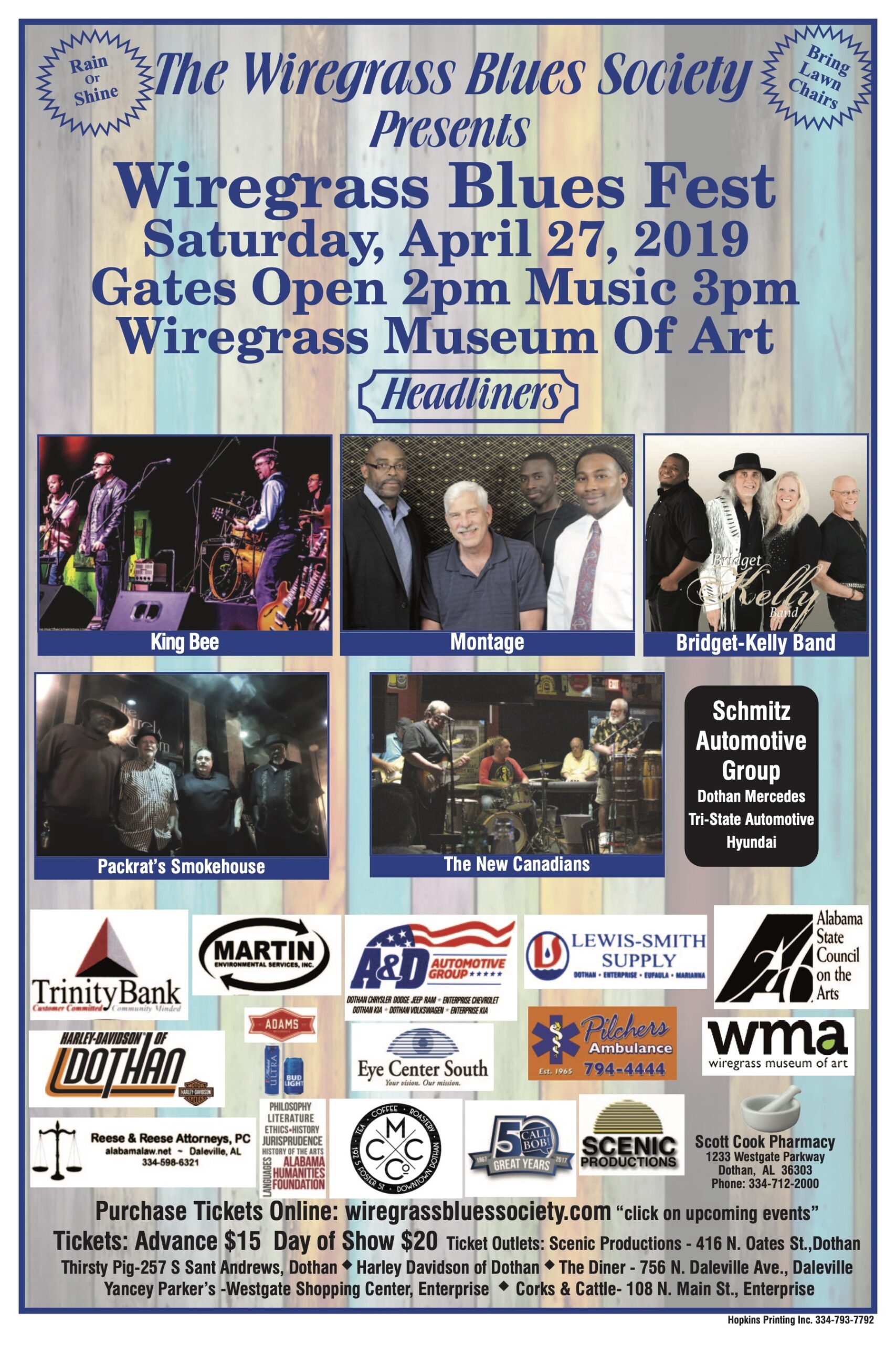 2019 Wiregrass Blues Festival • Wiregrass Blues Society